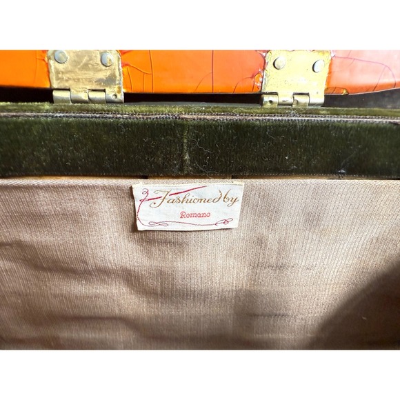 Vintage Romano Wicker Basket with‎ Lid & Printed Scene – Decorative Storage - Picture 6 of 10